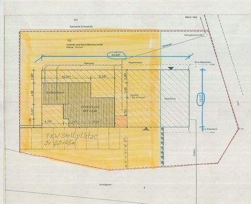 Grundriss Grundstück