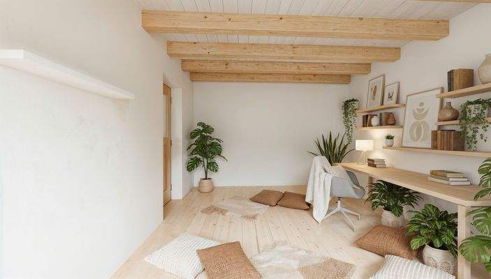 Ausbaumöglichkeit Zimmer - (KI generiert)