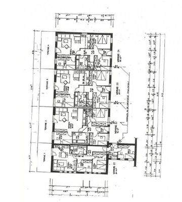Grundriss Reihenhäuser bearbeitet