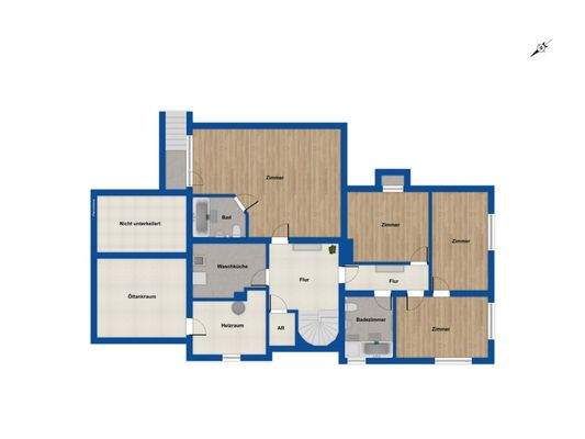 Grundriss Untergeschoss