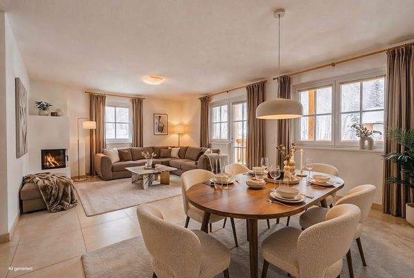 Wohnzimmer Visualisierung