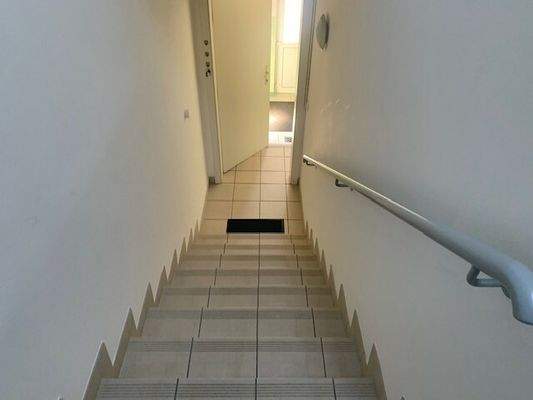 Stiegenaufgang zur Wohnung