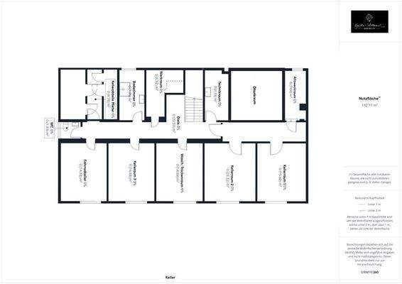 Grundriss Keller
