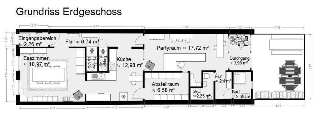 Grundriss Erdgeschoss