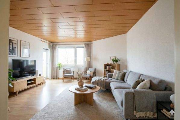 Wohnzimmer.Visualisierungsbeispiel