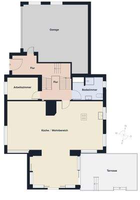 Grundriss ohne Maßstab / EG