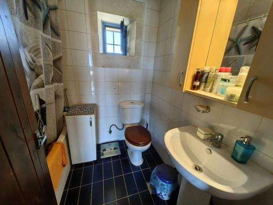 Kreta, Eleutherna: Freistehendes Steinhaus mit 2 unabhängigen Studios zum Verkauf