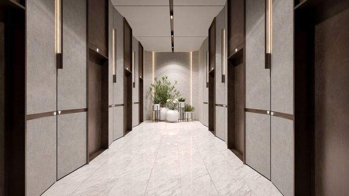 One River Point_ Lift Lobby