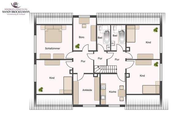 Haupthaus Obergeschoss