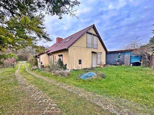 Giebel Nordseite mit 2. Hauseingang