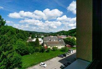 Ausblick vom Wohnzimmer