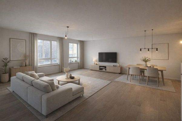 Beispiel Wohn- und Essbereich