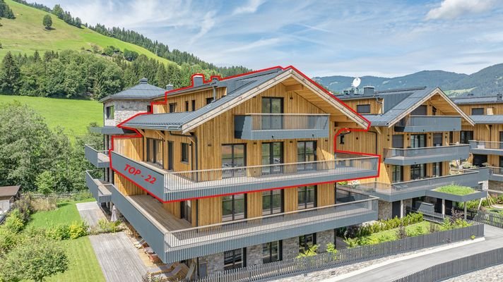 KITZIMMO-Riverside - Luxus-Duplex-Suite in Toplage kaufen - Immobilien Kirchberg.