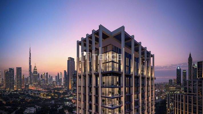 Central Apartments for Sale in Zabeel Dubai With Resort Pools