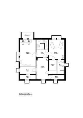 Grundriss Kellergeschoß