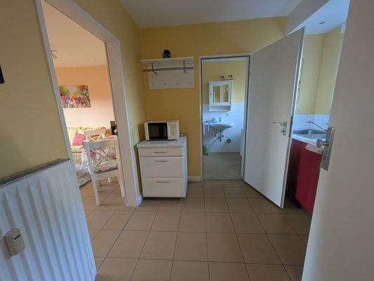 Blick in die Wohnung