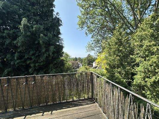 Balkon im Obergeschoss