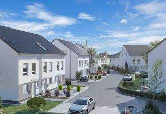 Ansicht Dörfelsweg Doppelhaus