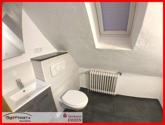 WC im Dachgeschoss