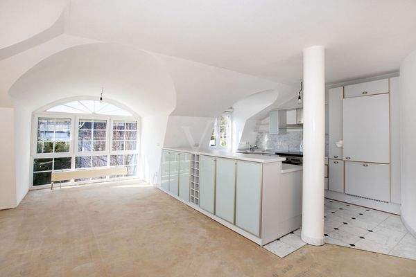 Essbereich mit offener Küche