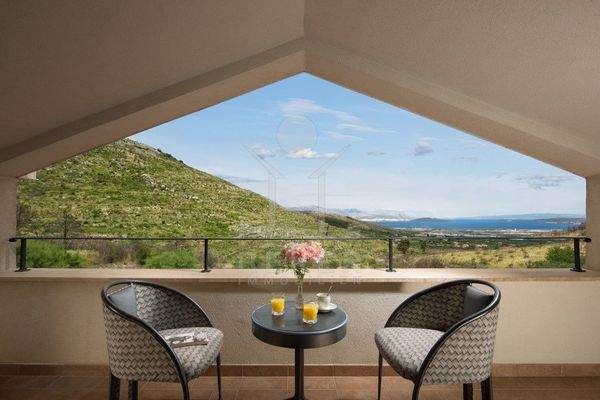 Schlafzimmer mit Balkon