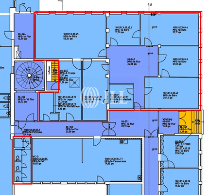 Hauptgebäude - EG - 267,64 m²