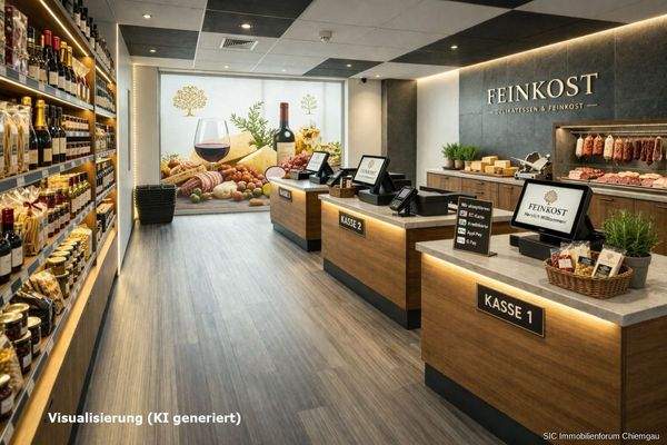 z.B. Lebensmittelgeschäft