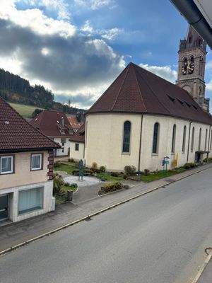 Blick aus dem Fenster