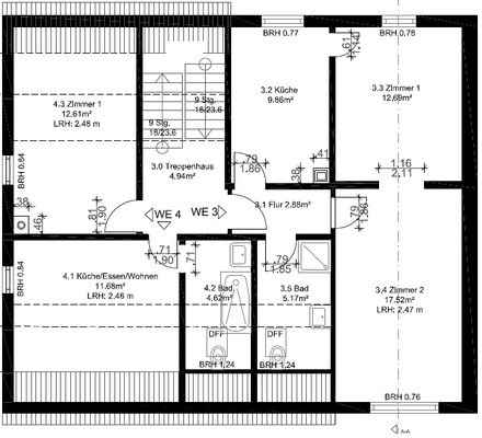 DG Grundriss 77,03 qm