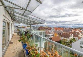 Ausblick von Terrasse