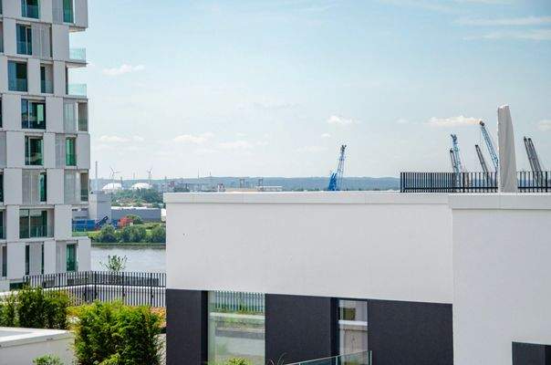 Ausblick auf die Elbe