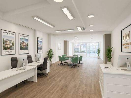 Beispielausbau Immobilienbüro