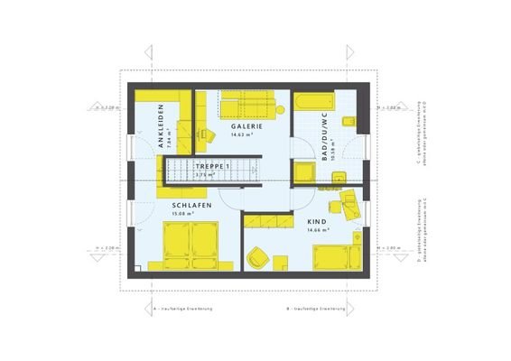 Grundriss DG Variante 2