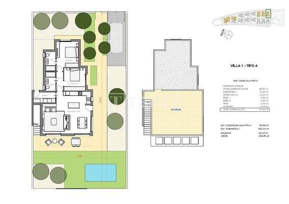 Independent Villas with Pool and Solarium in Fuente Álamo Murcia