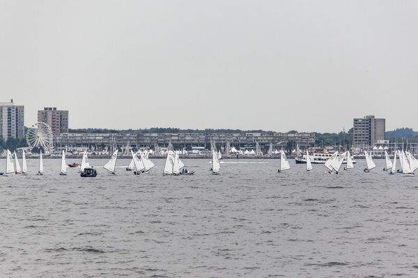Buntes Treiben auf der Ostsee