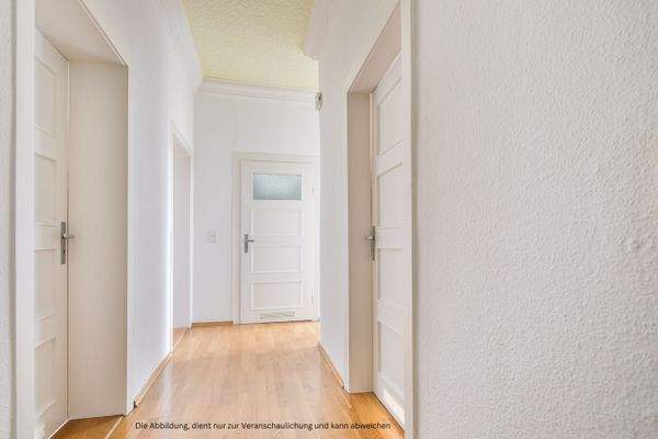 Beispielbild Flur | Stadtpark Living im Altbau-Ensemble