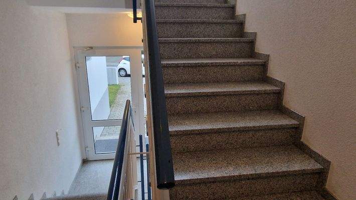 Gepflegtes Treppenhaus