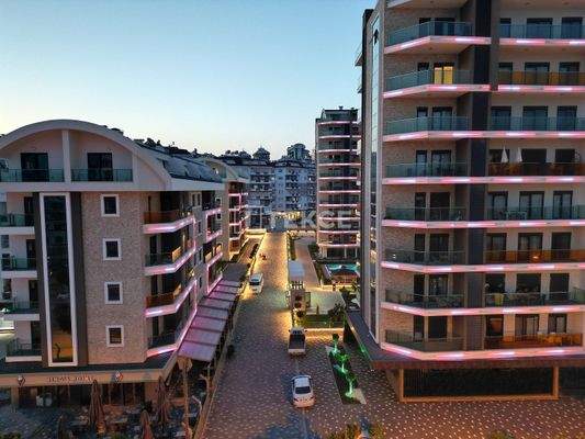 Quality Designed Apartments with Sea View in Alanya Avsallar