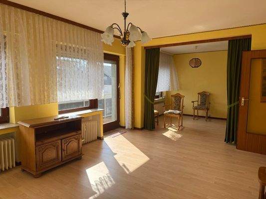 Blick zum Esszimmer im OG