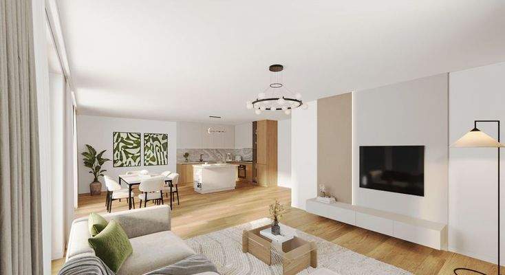 Offener Küchenbereich 