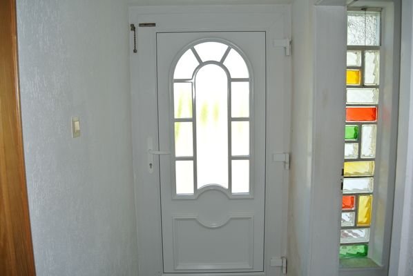neue Haustüre - Eingangsbereich