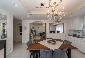 1. OG Sicht Wohn- & Essbereich