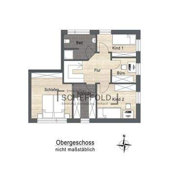 Grundriss Obergeschoss