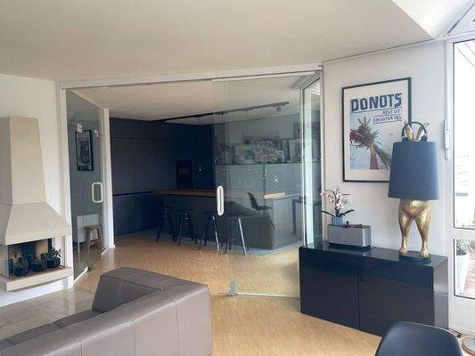 Wohnzimmer Blick Küche