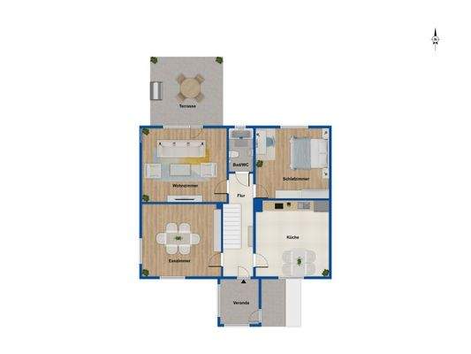 Grundriss Erdgeschoss