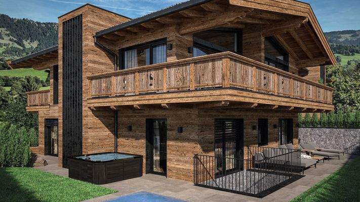 KITZIMMO-Baugrundstück mit Altbestand auf der Bichlalm kaufen - Immobilien Kitzbühel.