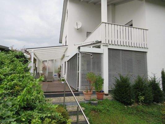 Wintergarten und Terrasse 