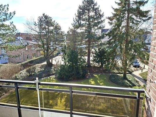 Schöne Balkonaussicht