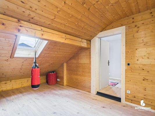 Hobbyraum im Dachgeschoss