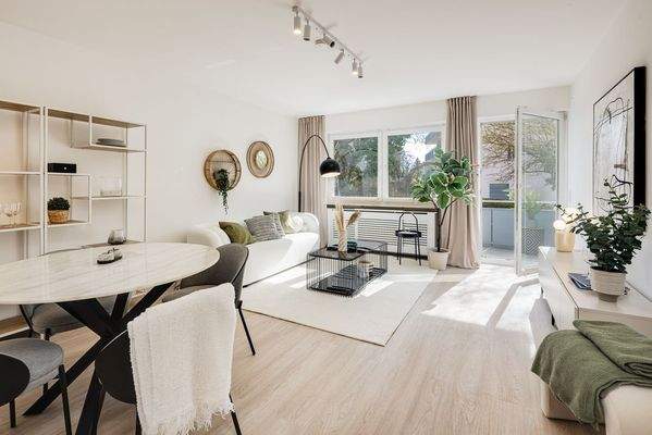 Traumwohnung Starnberg - Wohnzimmer 